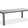 Lyon 220 Стол антрацит/серый, алюминий/спеченный камень