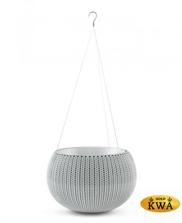 Кашпо с подвесом и внутренним горшком COZIES - M