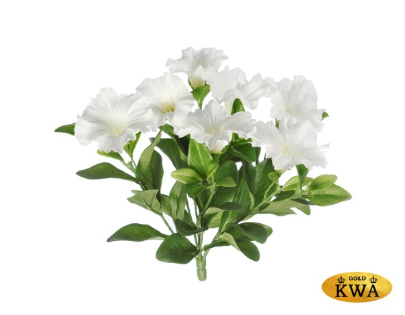 Петуния куст белый в-20 см 7 цв 12/120