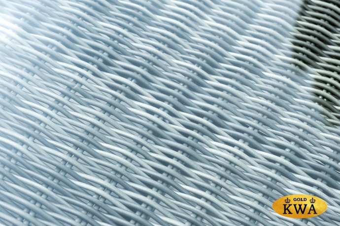 "Цесена" обеденная группа плетеная из искусственного ротанга, цвет графит