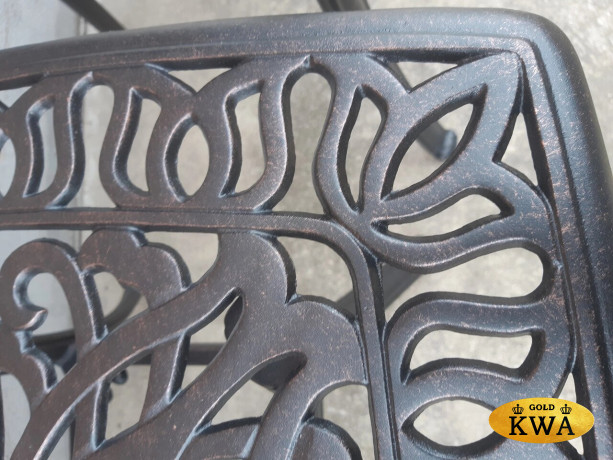 Обеденная группа из литого алюминия Louis VIII