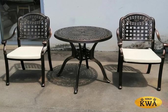 Металлическая мебель из литого алюминия Vienna 2