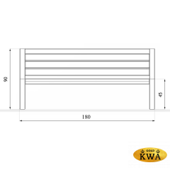 Скамейка Челси 1,66 м
