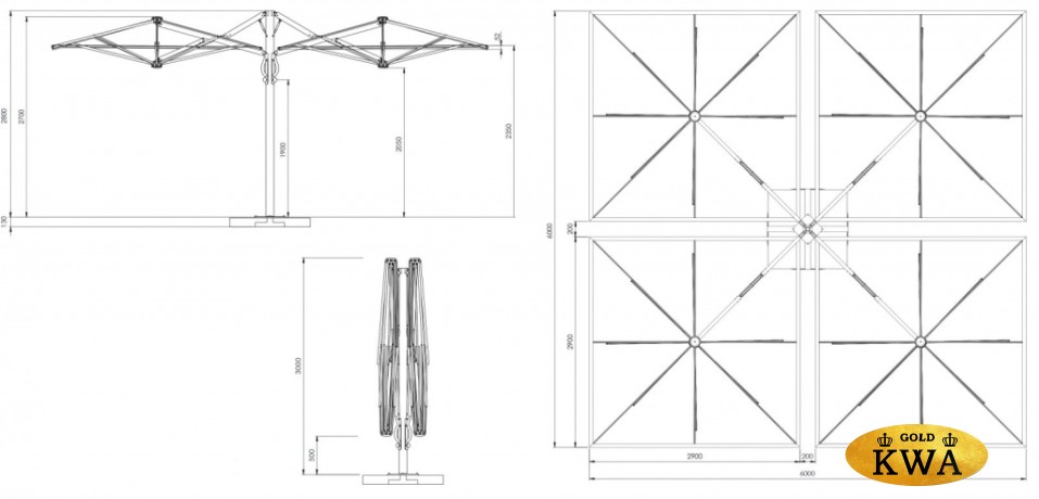 Galaxia Quattro Starwhite