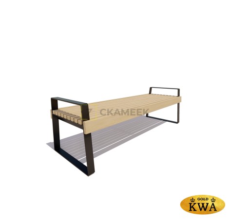 Банкетка «Белгород» (1,8 м лиственница)