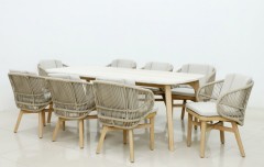 Стол каменный обеденный