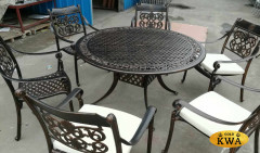 Металлическая мебель из литого алюминия Sardinia 6