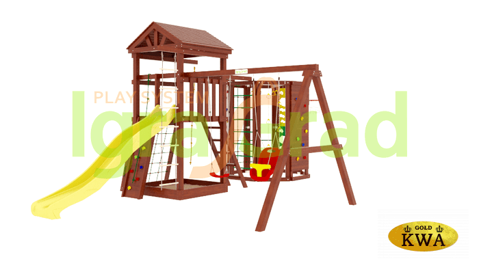 Детская площадка IgraGrad "Панда Фани Gride с WorkOut"