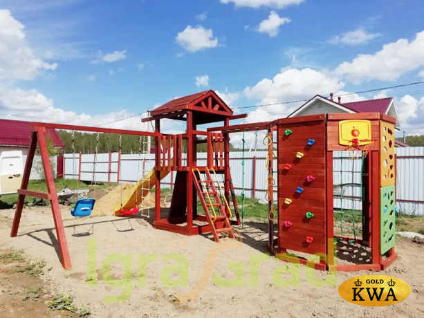 Детская площадка IgraGrad "Панда Фани Gride с WorkOut"