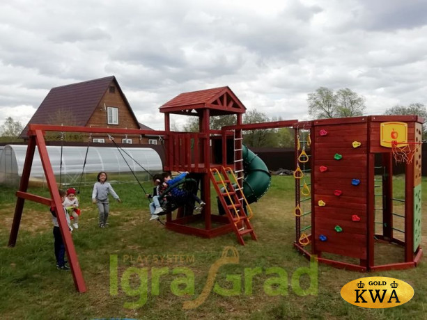 Детская площадка IgraGrad "Панда Фани Gride с WorkOut"