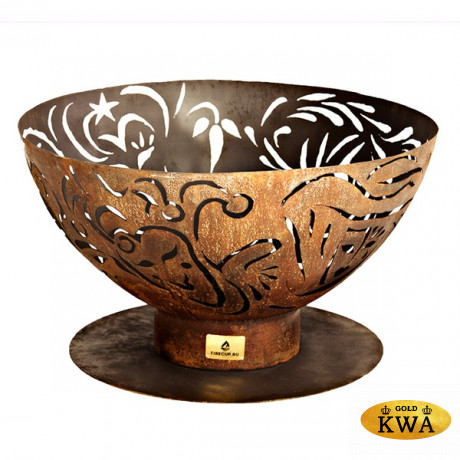 Уличный очаг для костра открытый МАСКИ