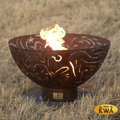 Уличный очаг для костра открытый МАСКИ