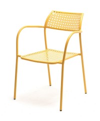 &quot;Посейдон&quot; стул с обработкой против ржавчины, стальной каркас, цвет бежевый