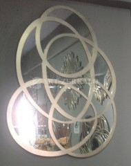 Illusion Silver Зеркальное панно