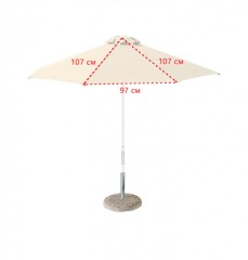 Зонт пляжный профессиональный Ø2.5 м