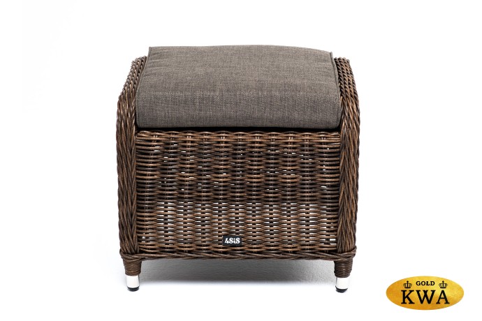 "Толедо" пуф плетеный, цвет коричневый