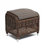 "Толедо" пуф плетеный, цвет коричневый