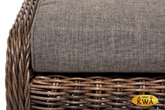 &quot;Толедо&quot; пуф плетеный, цвет коричневый