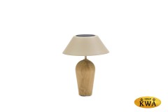 Kiruna (Bottle Teak S Cap) Светильник бежевый, алюминий/тик