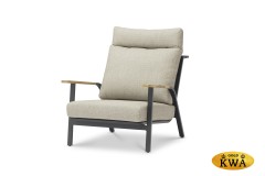 Malmo Комплект антрацит/светло-серый, алюминий/тик