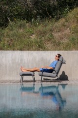 Malmo Комплект антрацит/светло-серый, алюминий/тик