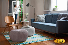 Пуф KNIT (COZIES) SINGLE SEAT without inner bucket