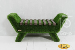 Топиари Лавочка Barocco цвет темный