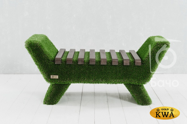 Топиари Лавочка Barocco цвет темный