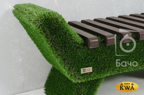 Топиари Лавочка Barocco цвет темный