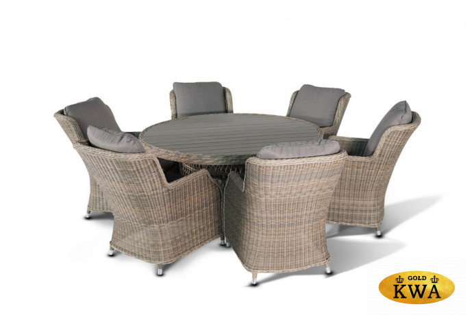 Неаполь обеденная группа плетеная из искусственного ротанга