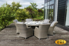 Неаполь обеденная группа плетеная из искусственного ротанга