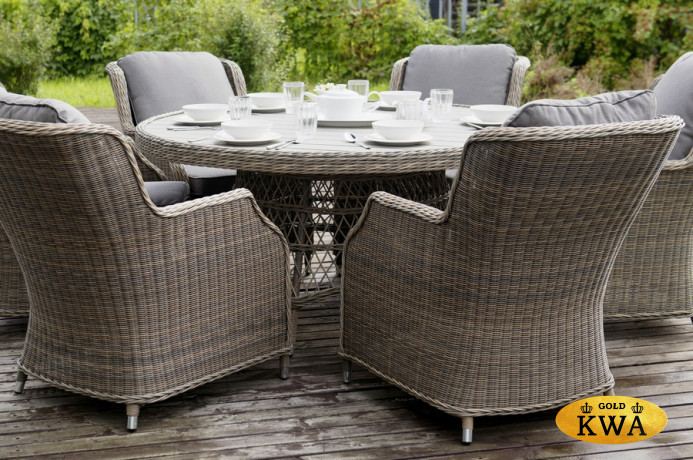 Неаполь обеденная группа плетеная из искусственного ротанга