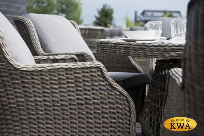 Неаполь обеденная группа плетеная из искусственного ротанга