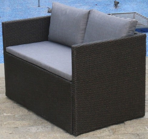 Плетеный диван-трансформер S330A-W63 Brown