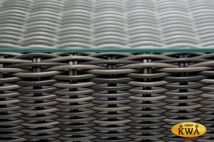 "Боно" лаунж-зона из искусственного ротанга, цвет графит