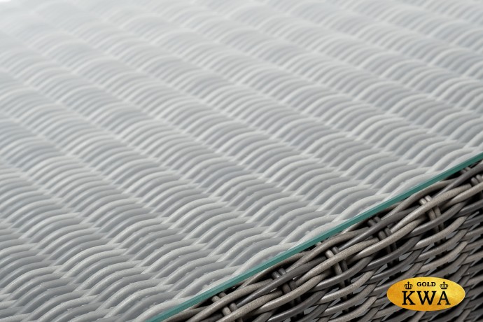 "Боно" лаунж-зона из искусственного ротанга, цвет графит