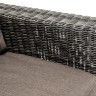 "Боно" лаунж-зона из искусственного ротанга, цвет графит