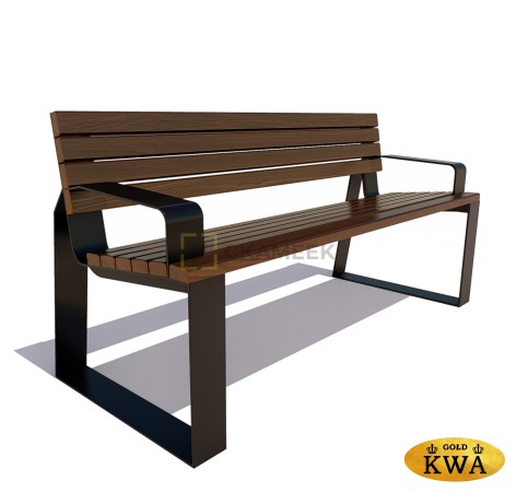 Скамейка уличная «Подольск» (лиственница 1,5 м, 40х60)