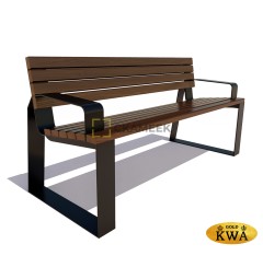 Скамейка уличная «Подольск» (лиственница 1,5 м, 40х60)