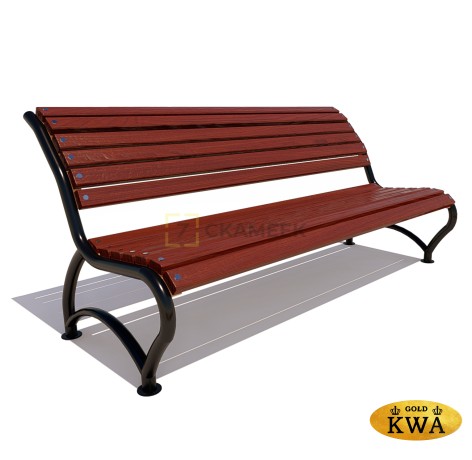 Скамейка уличная «Одинцово» (0,6 ангарская сосна,30х60)