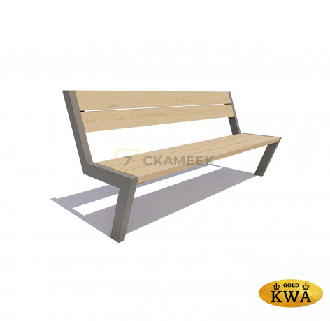 Скамейка «Печора» (2,0 м лиственница)