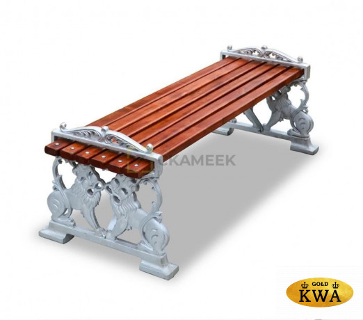 Банкетка алюминиевая «Львы»