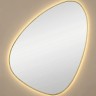 Sten S LED Gold Зеркало в раме с подсветкой