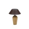 Kiruna (Bottle Teak S Cap) Светильник коричневый, алюминий/тик