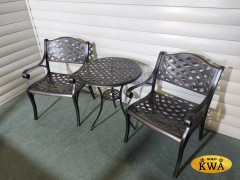 Комплект мебели из алюминия Paris 60