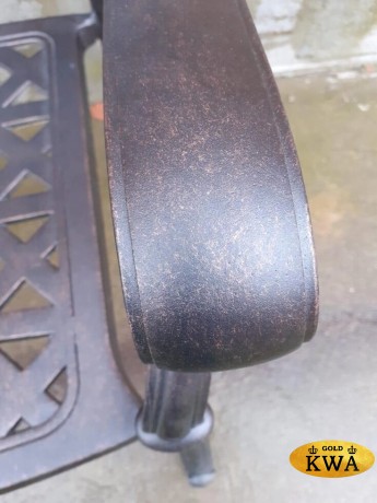 Скамья из литого алюминия Valeria II