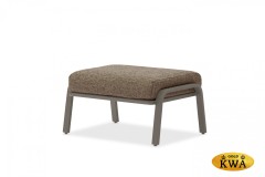 Malmo Пуф коричневый/коричневый, алюминий