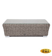 &quot;Капучино&quot; журнальный столик из искусственного ротанга (гиацинт), цвет графит