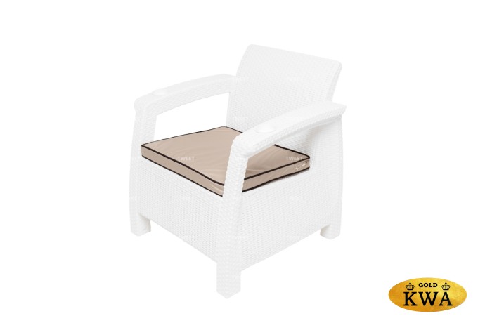 Мебель Tweet Кресло, белый