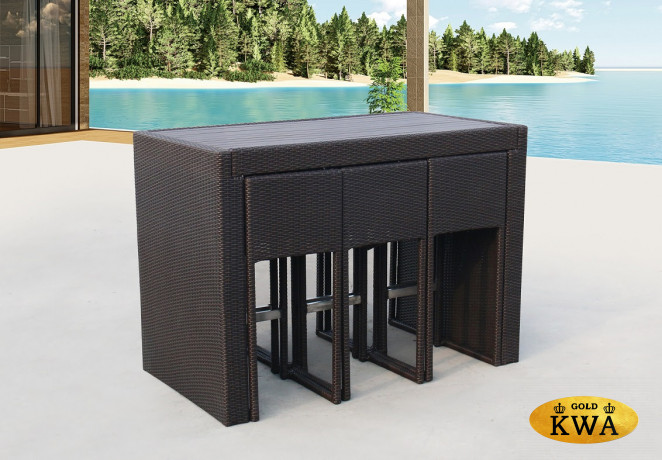 Барный комплект мебели T390AD/Y390A-W63 Brown